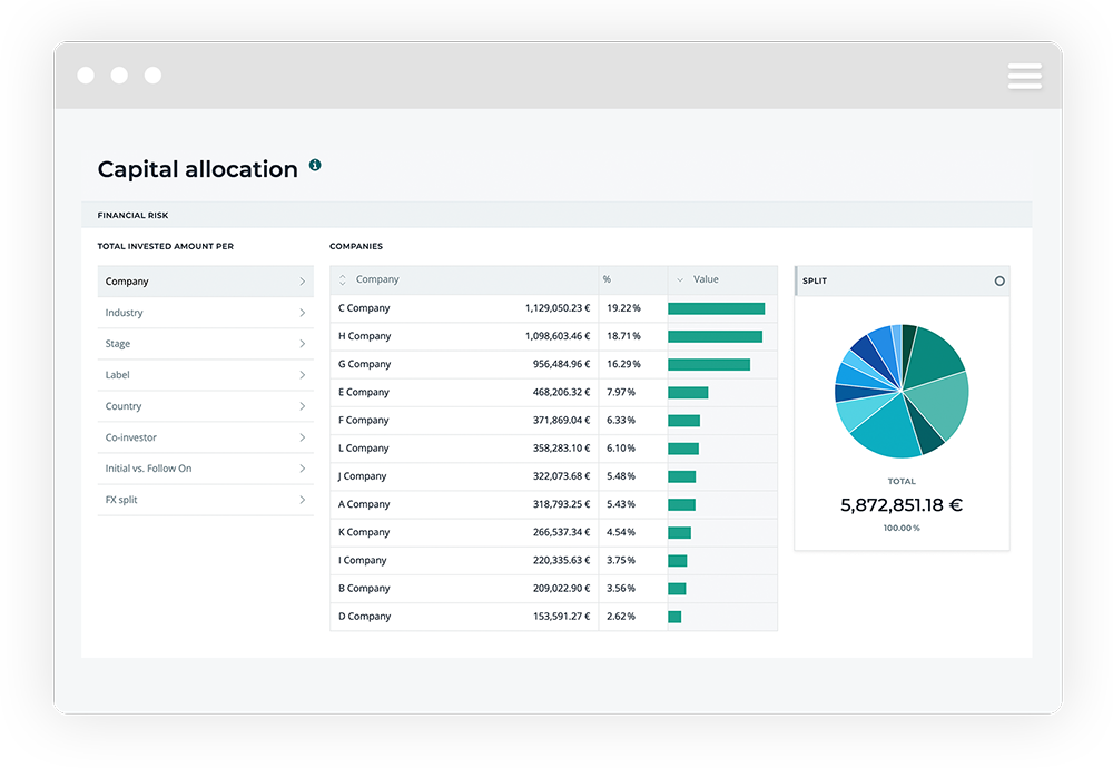 Capital Allocation in Venture Capital Investment