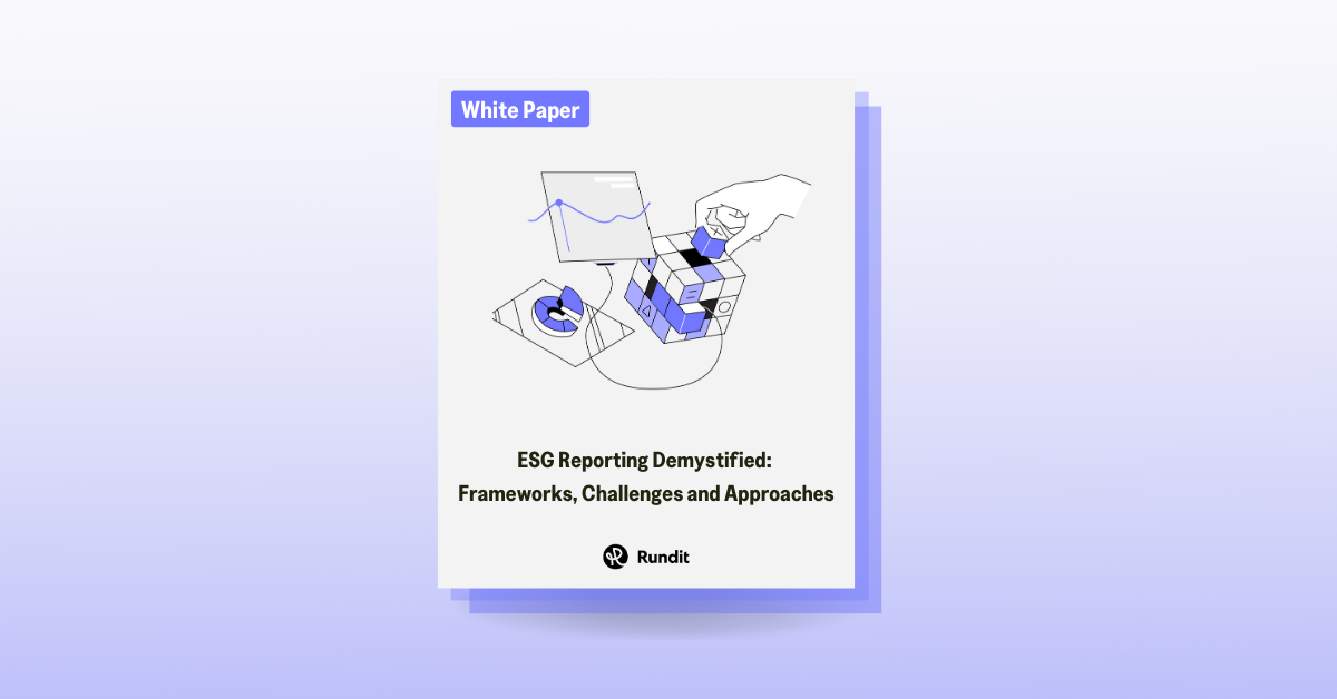 ESG reporting - Rundit portfolio management tool