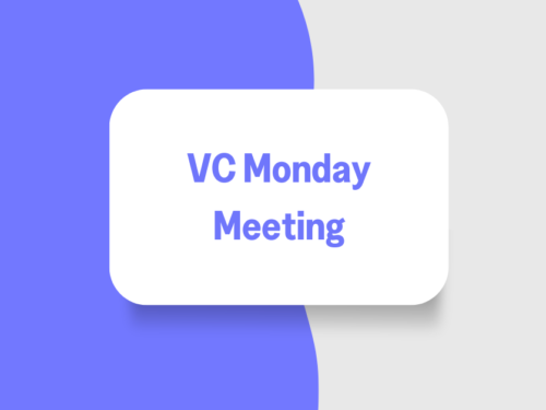 Venture capital Monday meeting - Rundit portfolio management